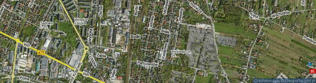 Zdjęcie satelitarne Mickiewicza Adama ul.